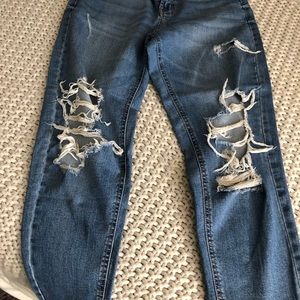 Wild fable distressed mom jean